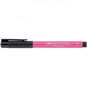 Faber Castell PITT artist pen brush krapplack rosa