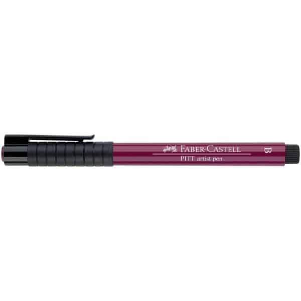 Faber Castell PITT artist pen brush magenta