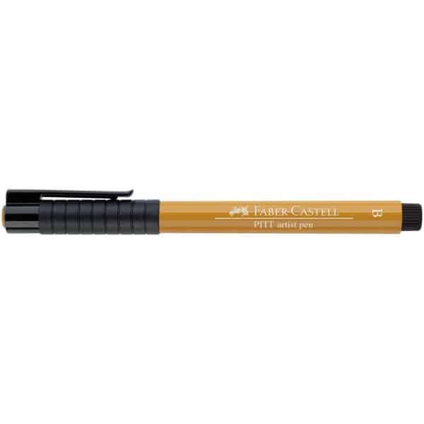 Faber Castell PITT artist pen brush grüngold