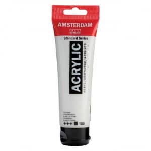 AMSTERDAM Acrylfarbe 120ml titanweiß