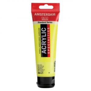 AMSTERDAM Acrylfarbe 120ml reflexgelb