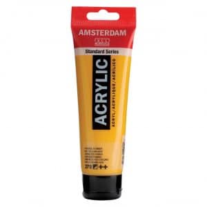 AMSTERDAM Acrylfarbe 120ml azogelb dunkel