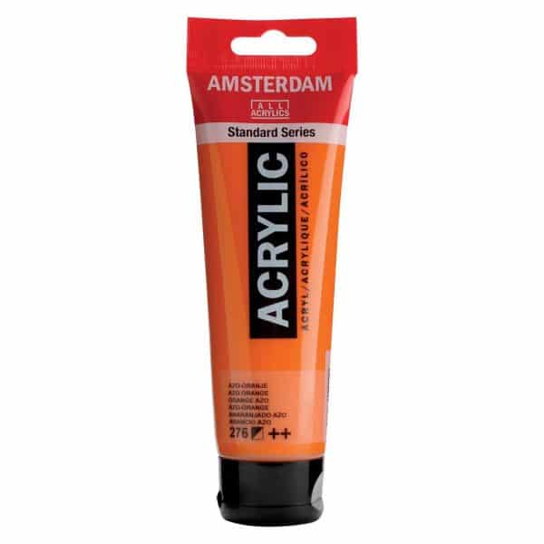 AMSTERDAM Acrylfarbe 120ml azo orange