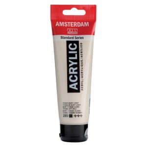 AMSTERDAM Acrylfarbe 120ml titanbuff hell