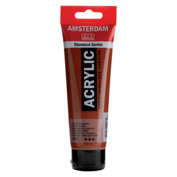 AMSTERDAM Acrylfarbe 120ml siena gebrannt