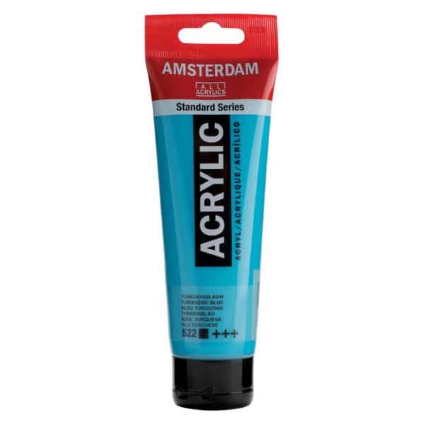AMSTERDAM Acrylfarbe 120ml türkisblau