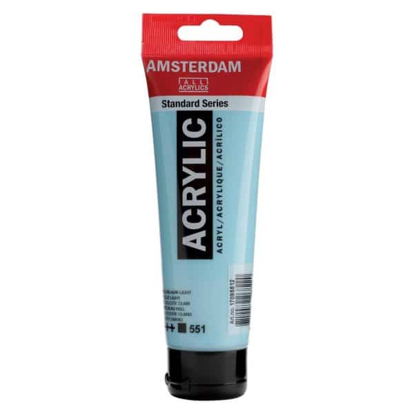 AMSTERDAM Acrylfarbe 120ml himmelblau hell