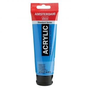 AMSTERDAM Acrylfarbe 120ml primärzyan