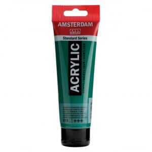 AMSTERDAM Acrylfarbe 120ml permanentgrün dunkel