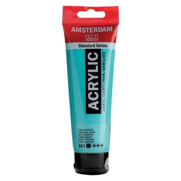 AMSTERDAM Acrylfarbe 120ml türkisgrün