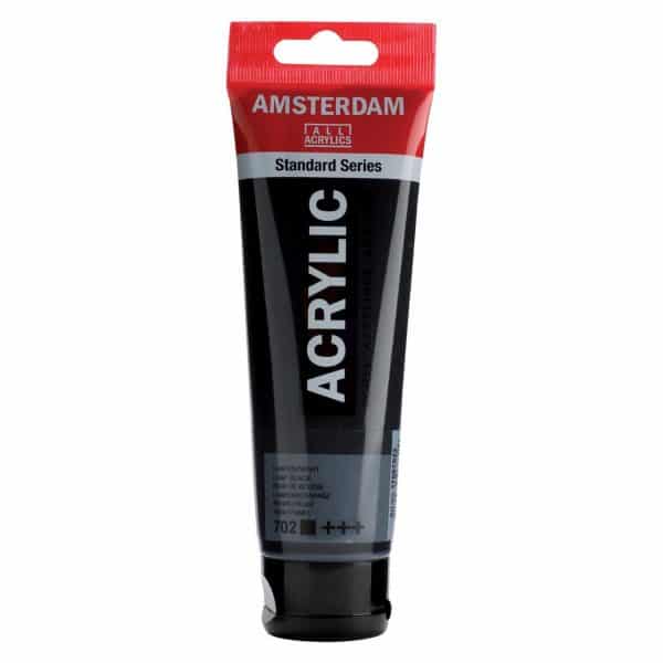 AMSTERDAM Acrylfarbe 120ml lampenschwarz