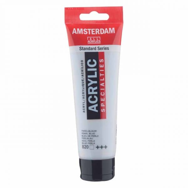 AMSTERDAM Acrylfarbe 120ml perlblau