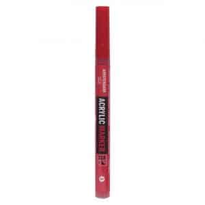 AMSTERDAM Acrylic Marker 1-2mm karmin