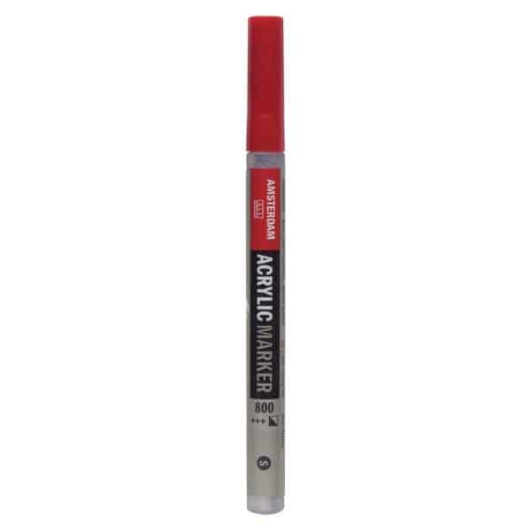 AMSTERDAM Acrylic Marker 1-2mm silber