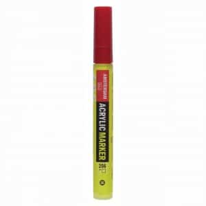 AMSTERDAM Acrylic Marker 3-4mm reflexgelb