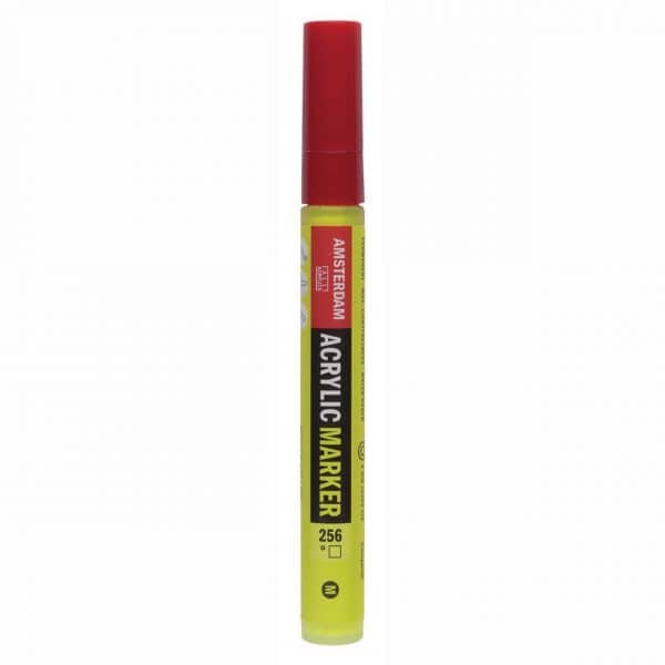 AMSTERDAM Acrylic Marker 3-4mm reflexgelb