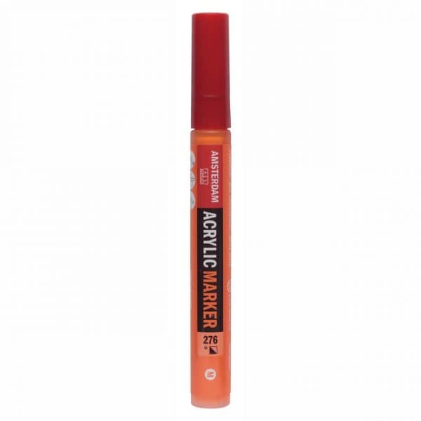 AMSTERDAM Acrylic Marker 3-4mm azo-orange