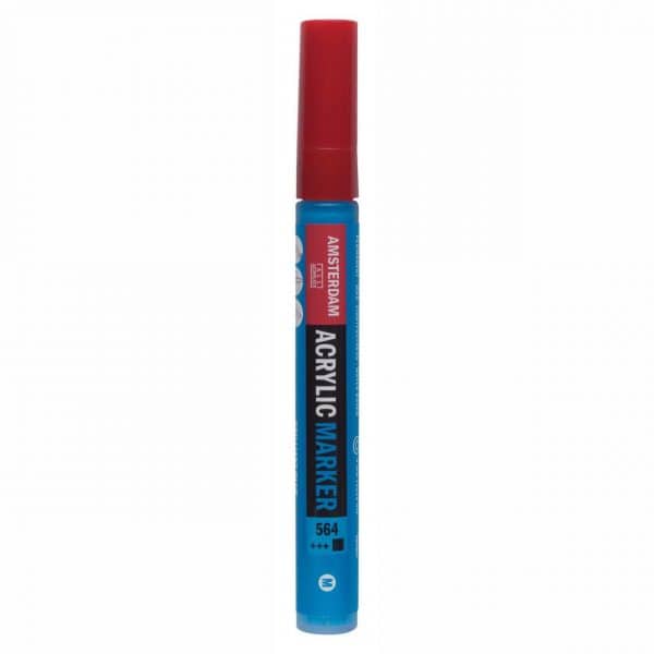 AMSTERDAM Acrylic Marker 3-4mm brillantblau