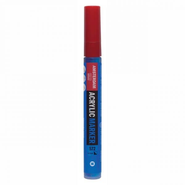 AMSTERDAM Acrylic Marker 3-4mm primärzyan