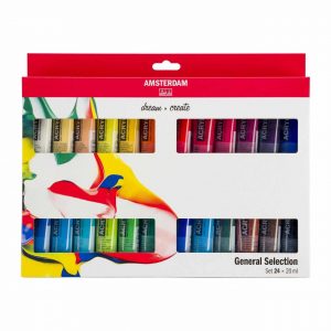 AMSTERDAM Acrylfarbe Set 24x20ml