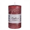 Kopschitz Rustica Kerze 10x6cm bordeaux