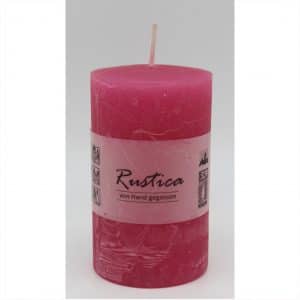 Kopschitz Rustica Kerze 10x6cm pink