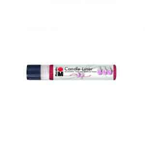 Marabu Candle Liner 25ml glitter rubin