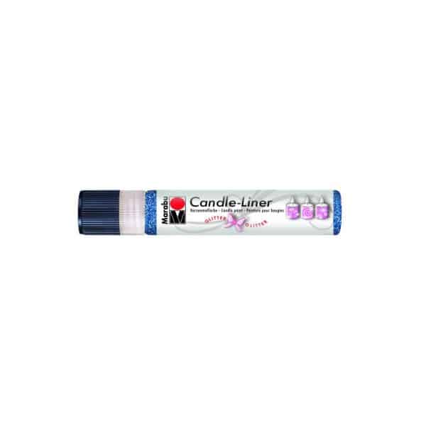Marabu Candle Liner 25ml glitter saphir