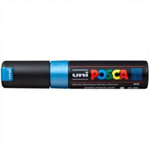 uni POSCA-Marker PC-8K 8mm blau-metallic