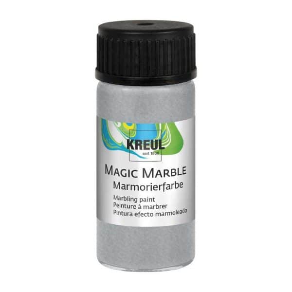 KREUL Magic Marble Marmorierfarbe 20ml silber