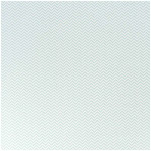 Rico Design Stoff Zickzack weiß-mint 50x140cm