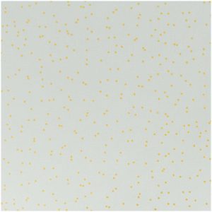 Rico Design Stoff Punkte mint-gold 140cm