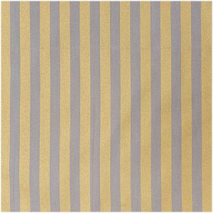 Rico Design Stoff Streifen grau-gold 50x140cm