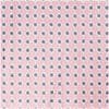 Rico Design Druckstoff Rautenmuster blassrosa 25x70cm beschichtet