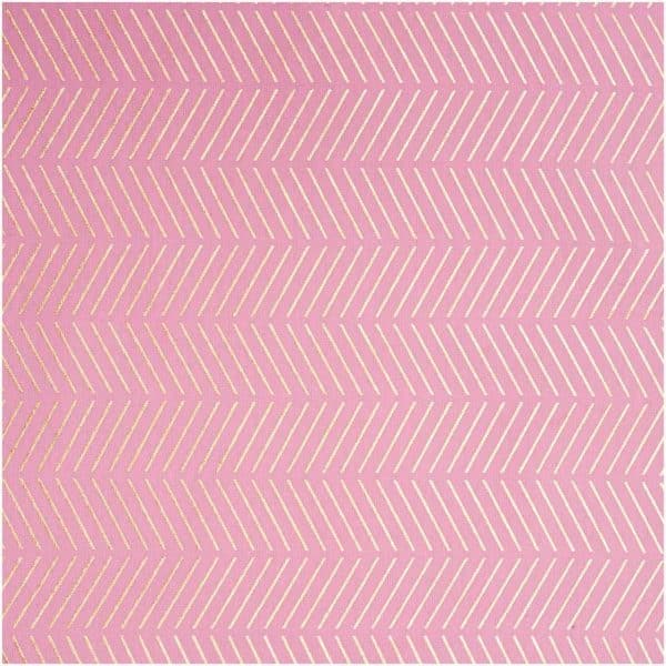 Rico Design Druckstoff Streifen rosa 140cm