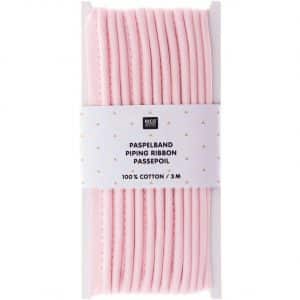 Rico Design Paspelband 1cmx3m rosa