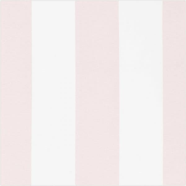 Rico Design Druckstoff Canvas Streifen weiß-rosa 50x140cm
