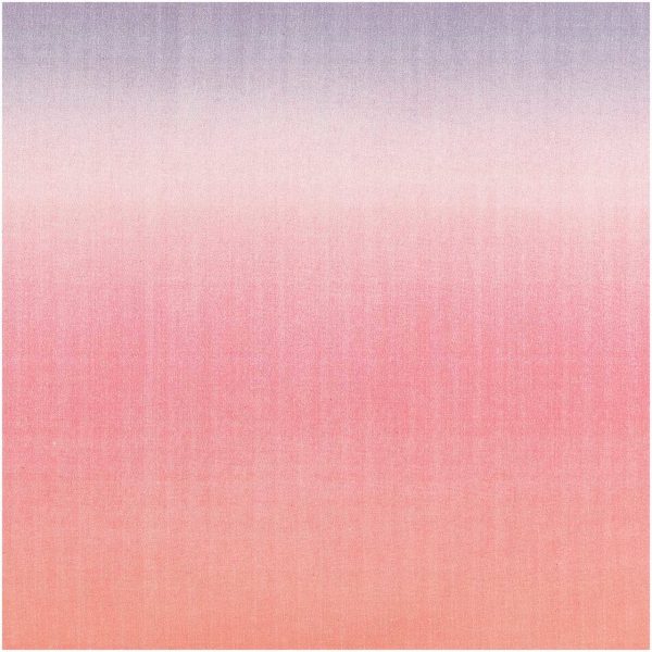 Rico Design Druckstoff Crafted Nature Farbverlauf rosa 140cm
