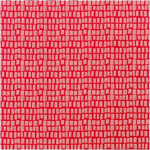 Rico Design Druckstoff Jardin Japonais Striche rot 140cm