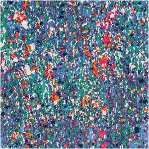 Rico Design Musselin-Druckstoff Aloha Pixel Hot Foil 140cm