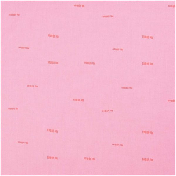 Rico Design Druckstoff Nature Matters Striche pink-neon 140cm