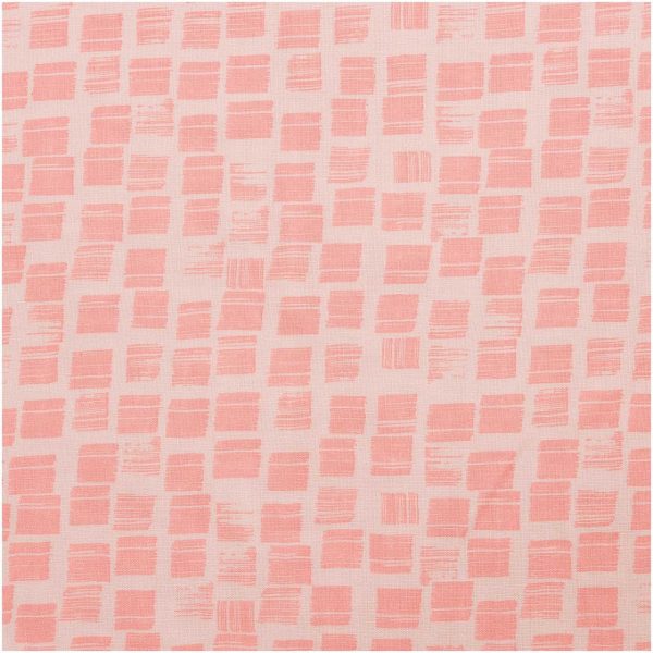 Rico Design Musselin-Druckstoff Nature Matters Muster mauve-rosa 50x140cm