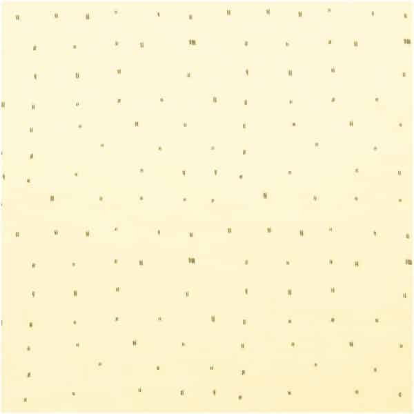 Rico Design Musselin-Druckstoff Nature Matters Striche gelb-grau 50x140cm