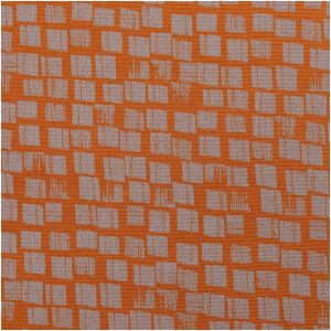 Rico Design Druckstoff Canvas Kästchen braun-grau 50x140cm