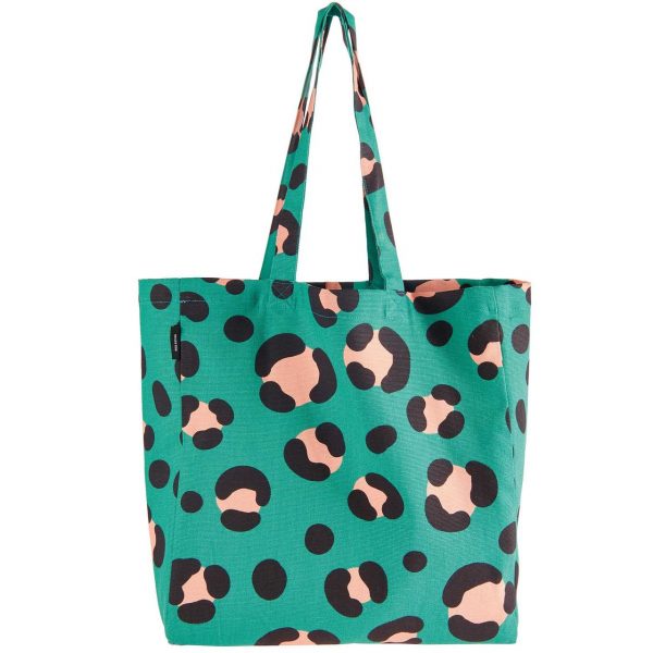 Rico Design Canvasshopper Acid Leo petrol 38x40x13cm