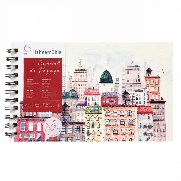 Hahnemühle May & Berry Carnet Aquarellblock spiralisiert 400g/m² 15