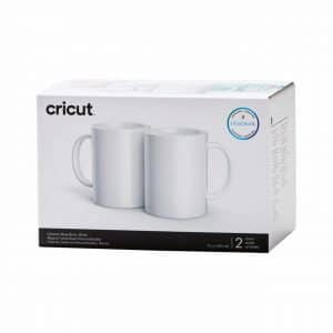 Cricut Keramiktassen für Mug Press weiß 425ml 2 Stück