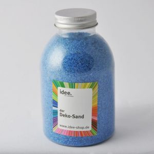 Dekosand 810g blau