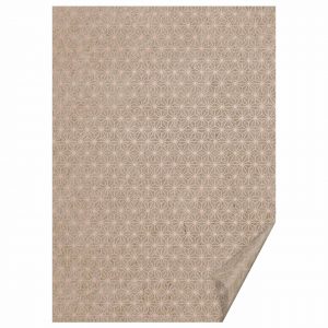 HEYDA Naturkarton Sternlinien roségold 50x70cm 220g/m²