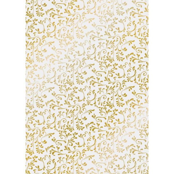 HEYDA Transparentpapier Primavera Roma gold 50x70cm 115g/m²